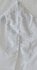 Prachtige grote Tallit (gebedsmantel) wit met zilveren ingeweven strepen en borduursel van zilver.  